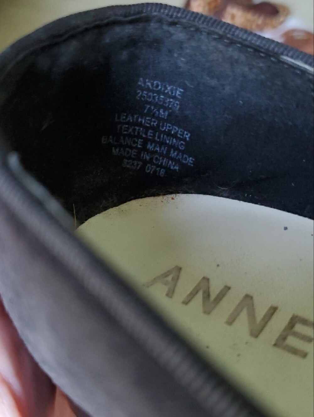 Anne Klein Black Suede Tassel Loafers - Picture 5 of 8
